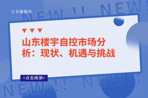 山東樓宇自控市場(chǎng)分析：現(xiàn)狀、機(jī)遇與挑戰(zhàn)